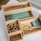 Martha Stewart Enzo 6 Piece Wooden Desk Drawer Organizer Set in Light Natural LY-68986-6-NAT-MS - alternate 4